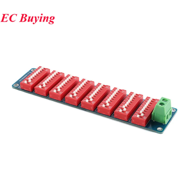 0.1R-9999999R Programmable Resistor Resistance Board PCB Module Eight-segment 1% Accuracy 0.1-9999999MΩ 0.1Ω -9999999Ω ohm