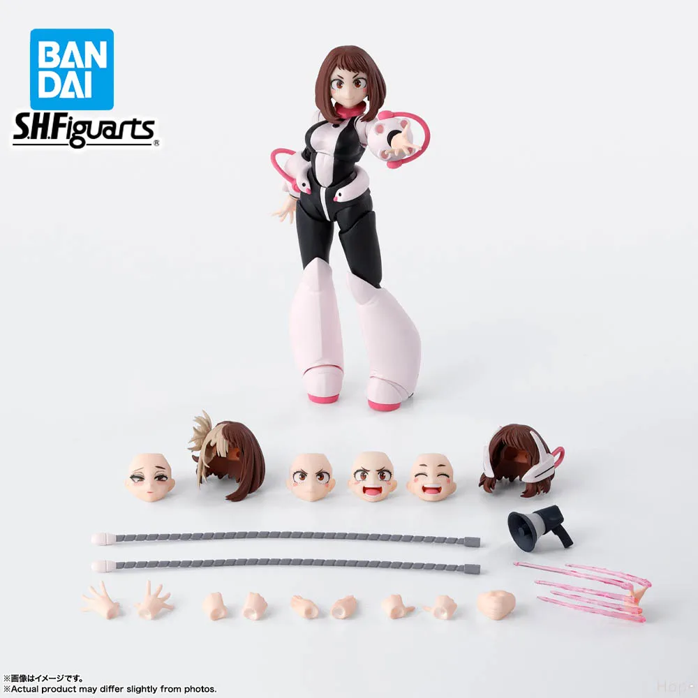 

Officially Licensed BANDAI SHFiguarts Ochaco Uraraka Figure Anime Action My Hero Academia Model Toy