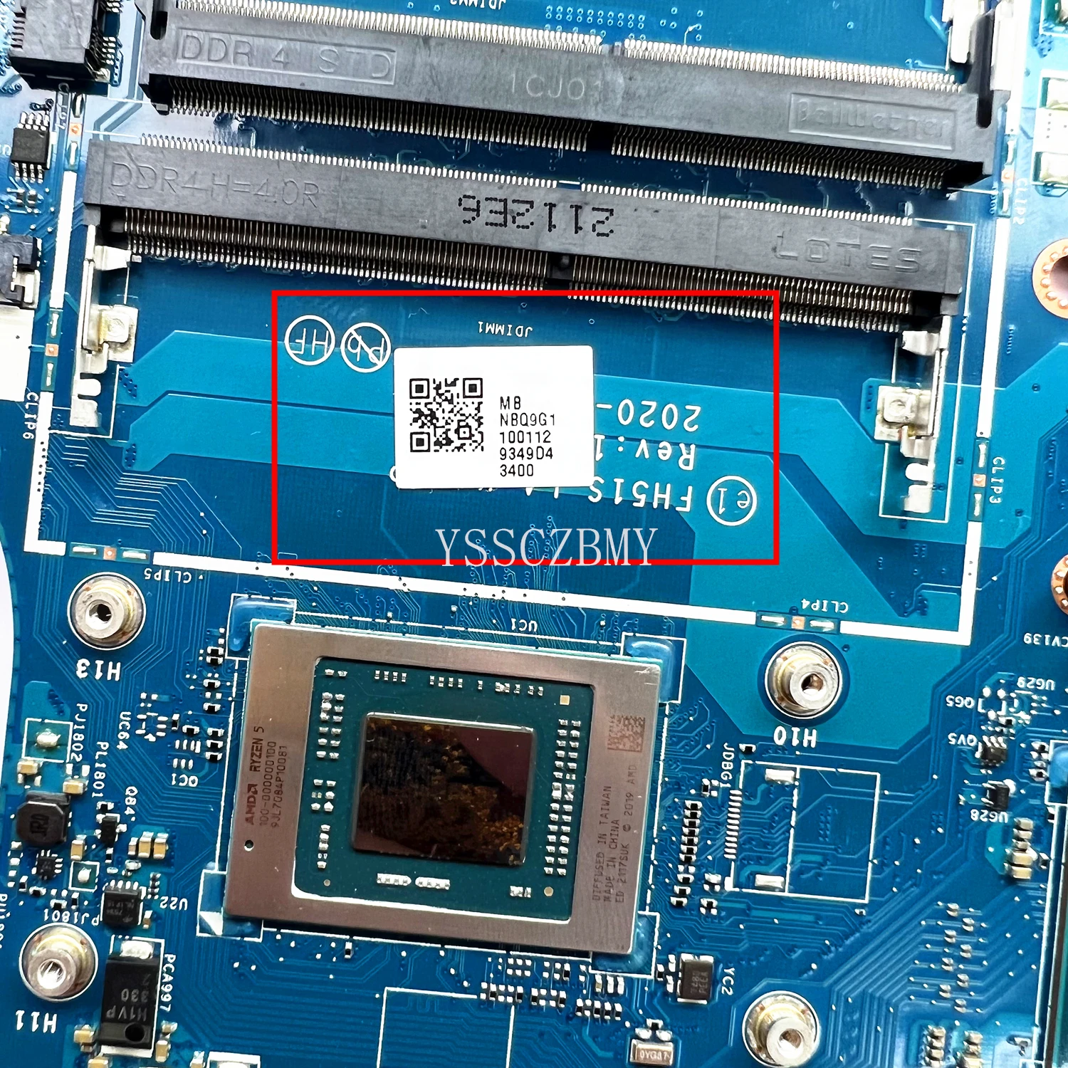 FH51S LA-K181P Motherboard For Acer Nitro 5 AN515-44 Notebook