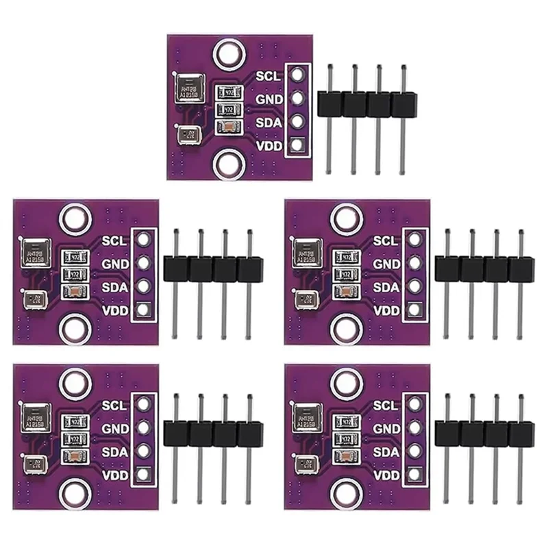 【Подерна предложения】AHT20 + BMP280 Датчик температуры, влажности, давления воздуха, цифровой датчик температуры, влажности, давления воздуха, 5 шт.