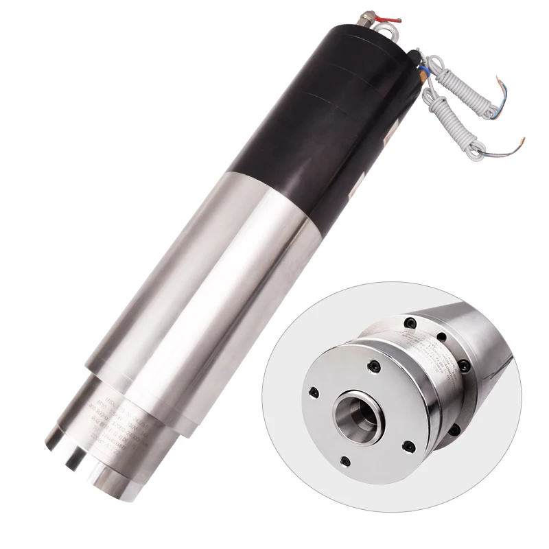 Cheap Price BT30 125mm Atc Spindle Motor 5.5kw Water Cooled Spindle 5.5 Kw Spindle Motor For Milling