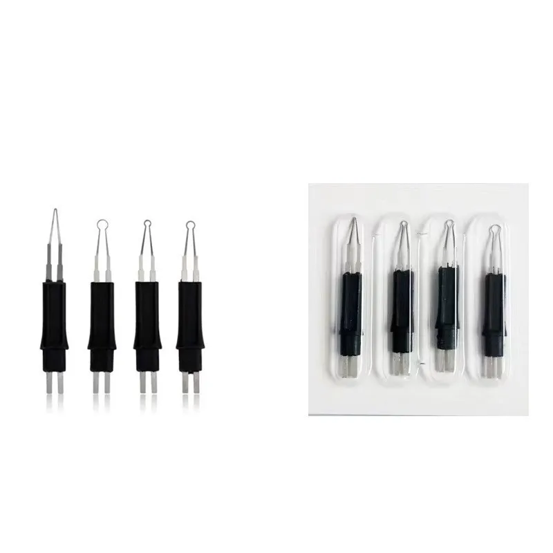 4pcs/set Dental Heated Gutta Cutter Tips for Gutta Percha Point Heating Cutter Tooth Gum ,Dentist Clinic Tools