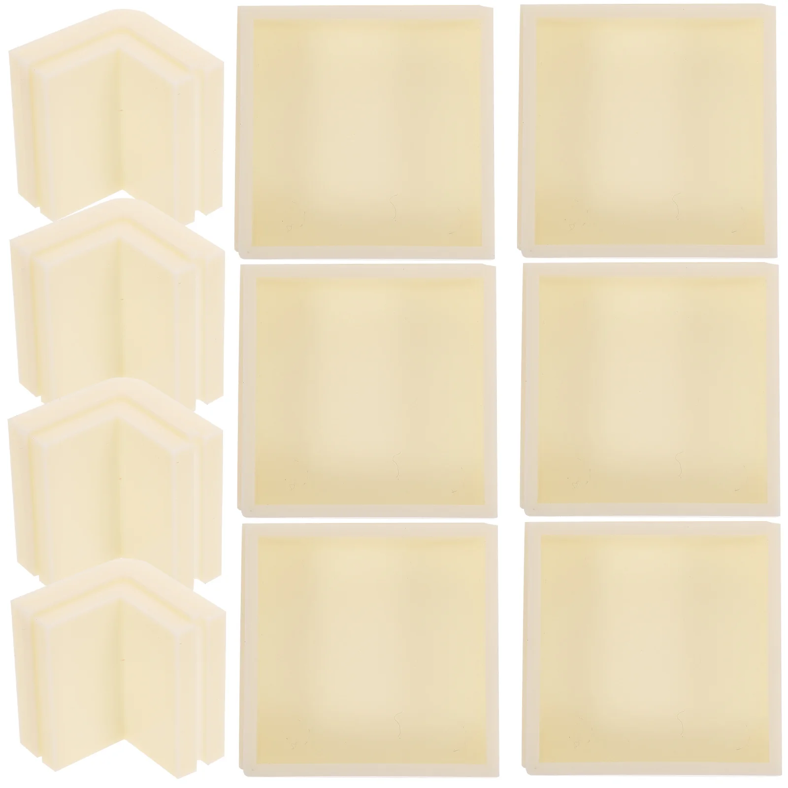 

1Set Adjustable Mold Housing Plastic Frame Easy DIY Silicone Rubber Soap Craft Making Mold Frame for Resin Soap