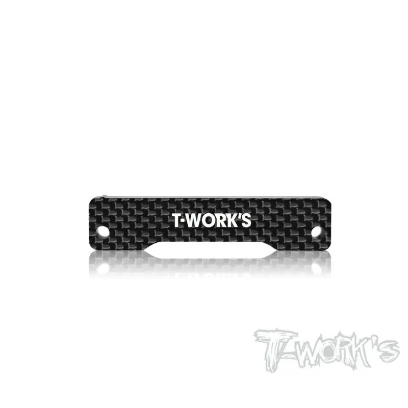 Placa de montaje Servo de fibra de carbono Original T Works TE-234 (telé asociado RC10 B6.3/D/B6.4) herramienta Rc