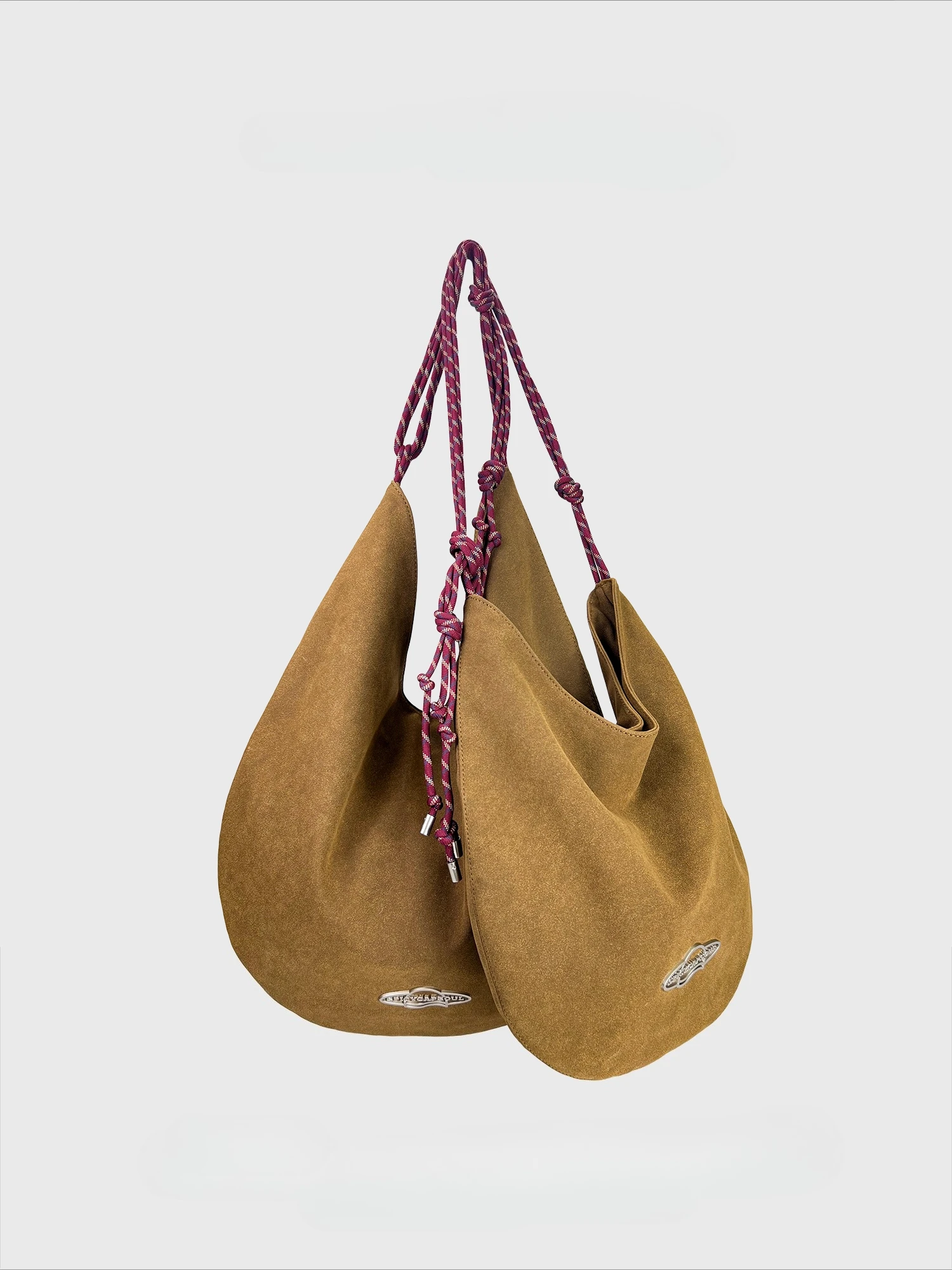 

Original Barn wind frosted suede woven bag, sandbag tote bag