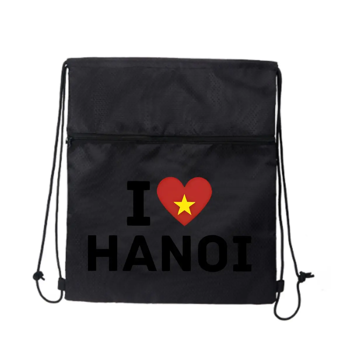 

Сумка Star с несколькими карманами на шнурке и застежкой-молнией «I Love Hanoi», сохраняйте свои вещи в порядке