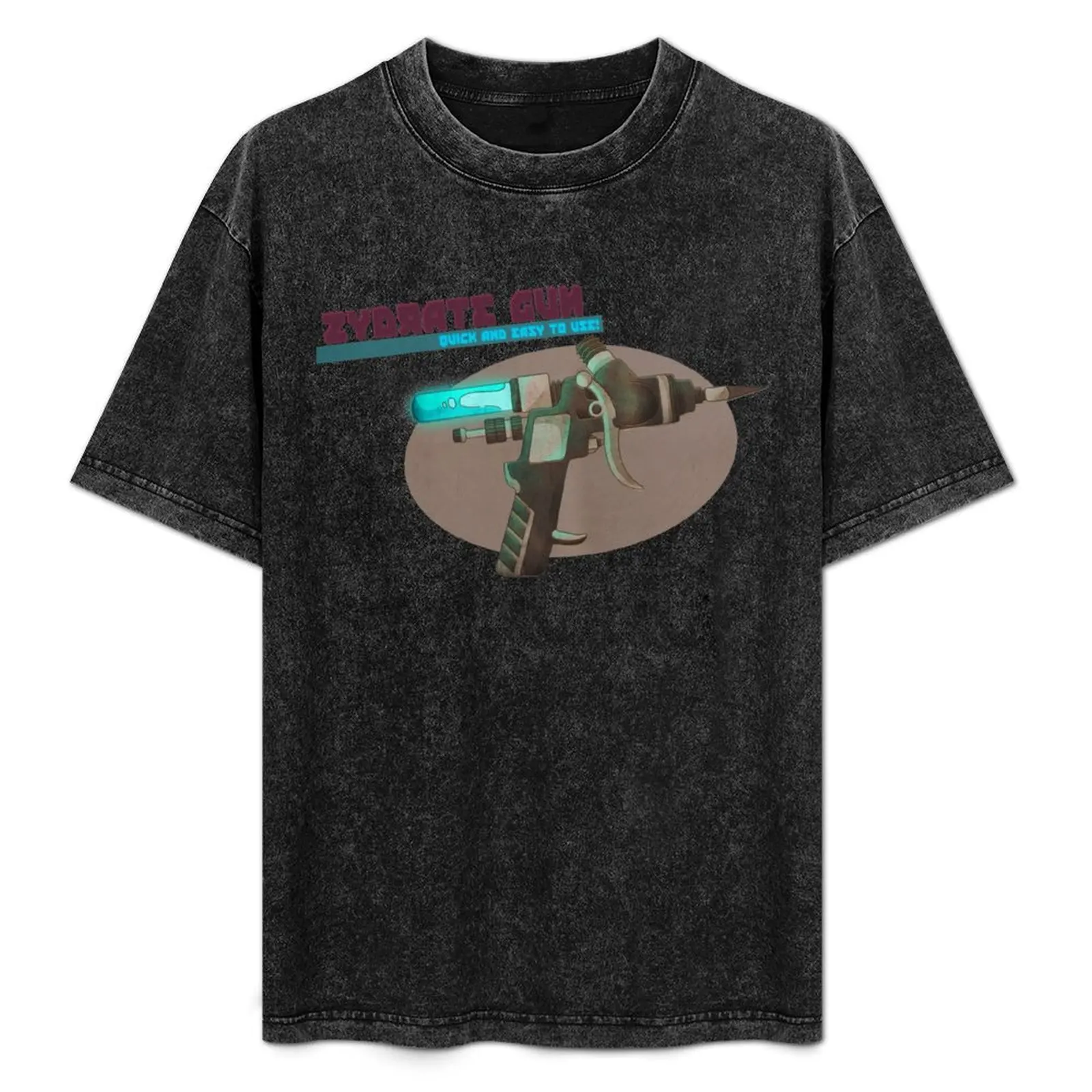 

Repo! Zydrate Gun T-Shirt Big and Tall Basic Tee Shirt
