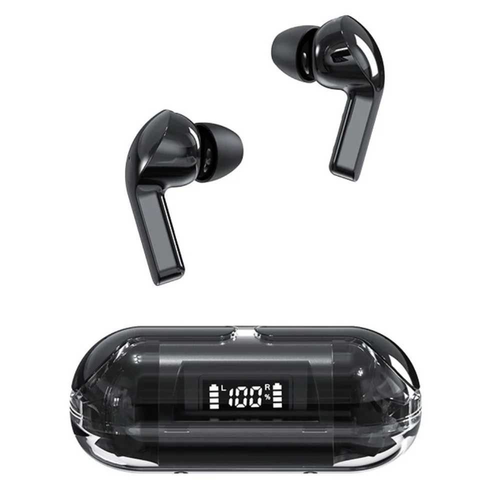 

Wireless TWS Bluetooth Earphones with LED Display Touch Noise Canceling Earbuds Sports Music Game Headsets Waterproof for Xiaomi