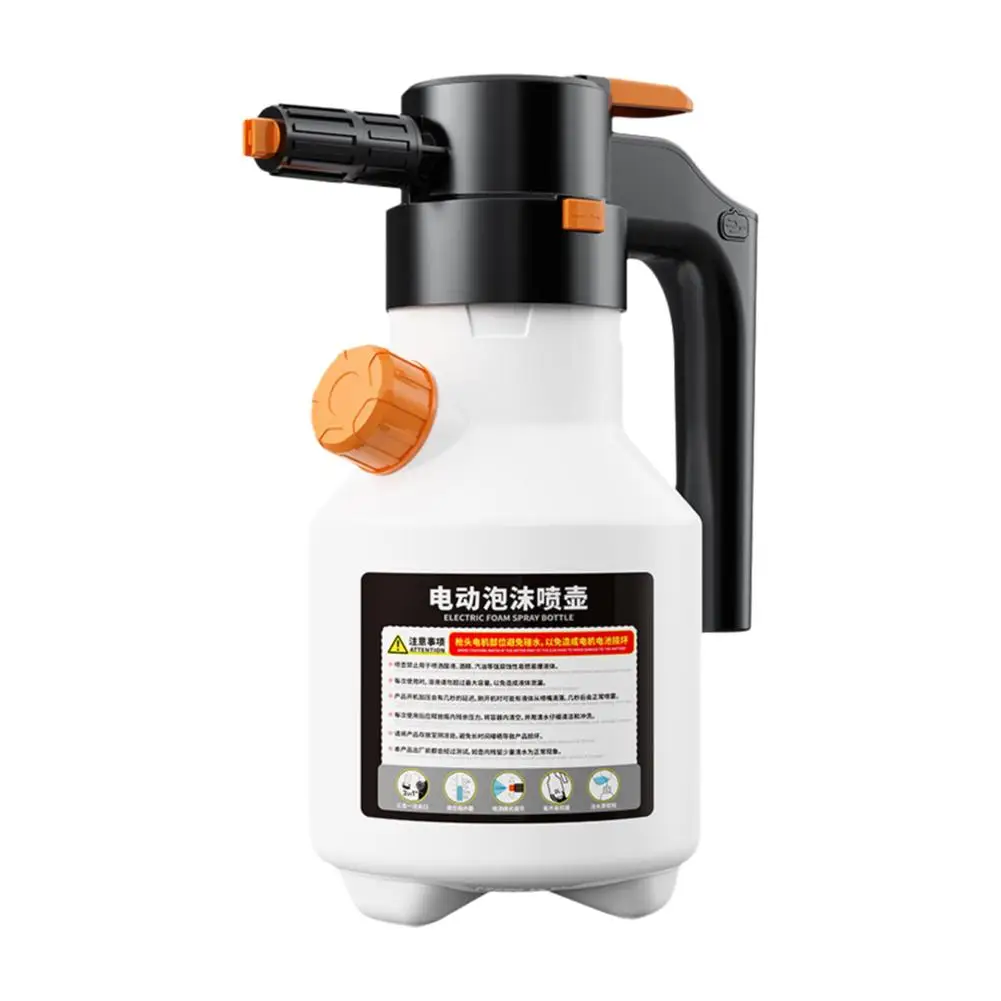 Electric Foam Sprayer Portable With Usb 2l Rechargeable Cordless For Car Beauty And Cleaning Car Washing Accessories W5v9