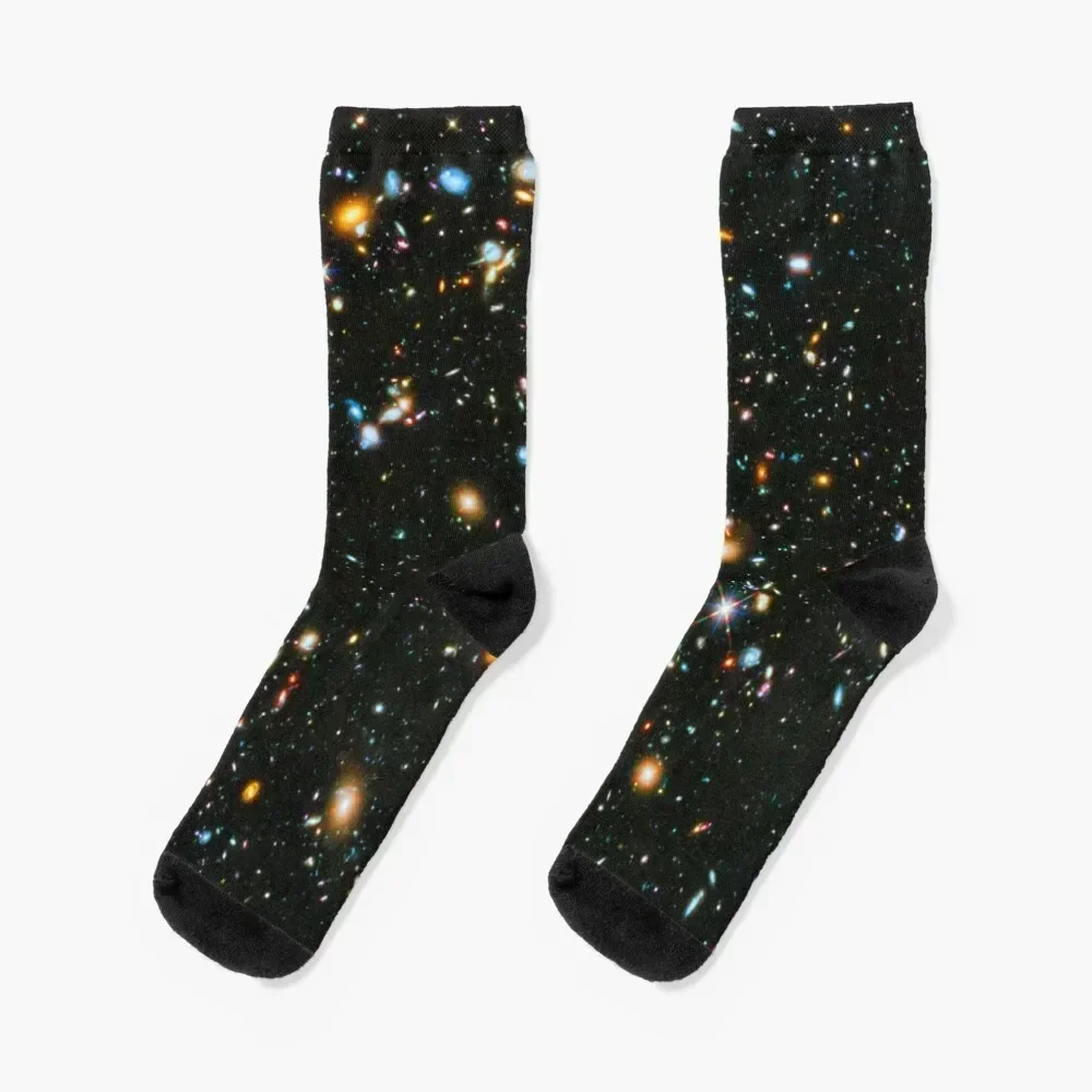 

Hubble Extreme Deep Field (UV) Socks set football short Socks Men's Women's