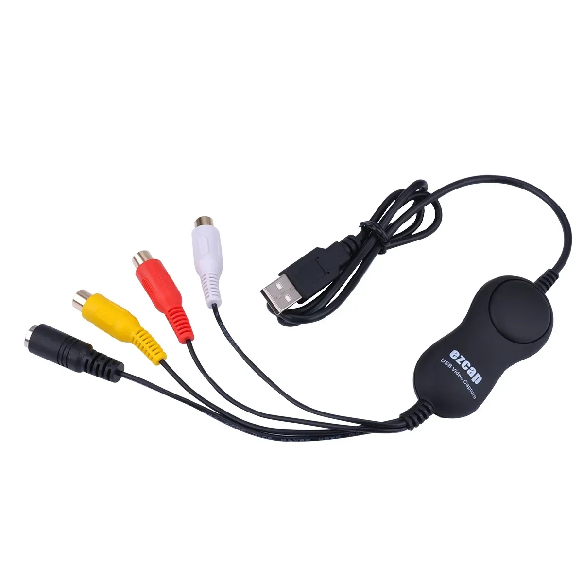 USB2.0 بطاقة التقاط الصوت والفيديو التناظرية إلى الرقمية USB UVC فيديو الصوت المنتزع محول ل XBOX PS3 VHS ويندوز ماك أندرويد