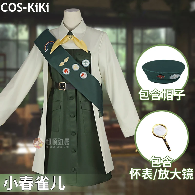 

COS-KiKi Reverse:1999 Eagle Daily Wear Game Suit Lovely Dress Uniform Cosplay Costume Halloween Party Role Play Outfit Women