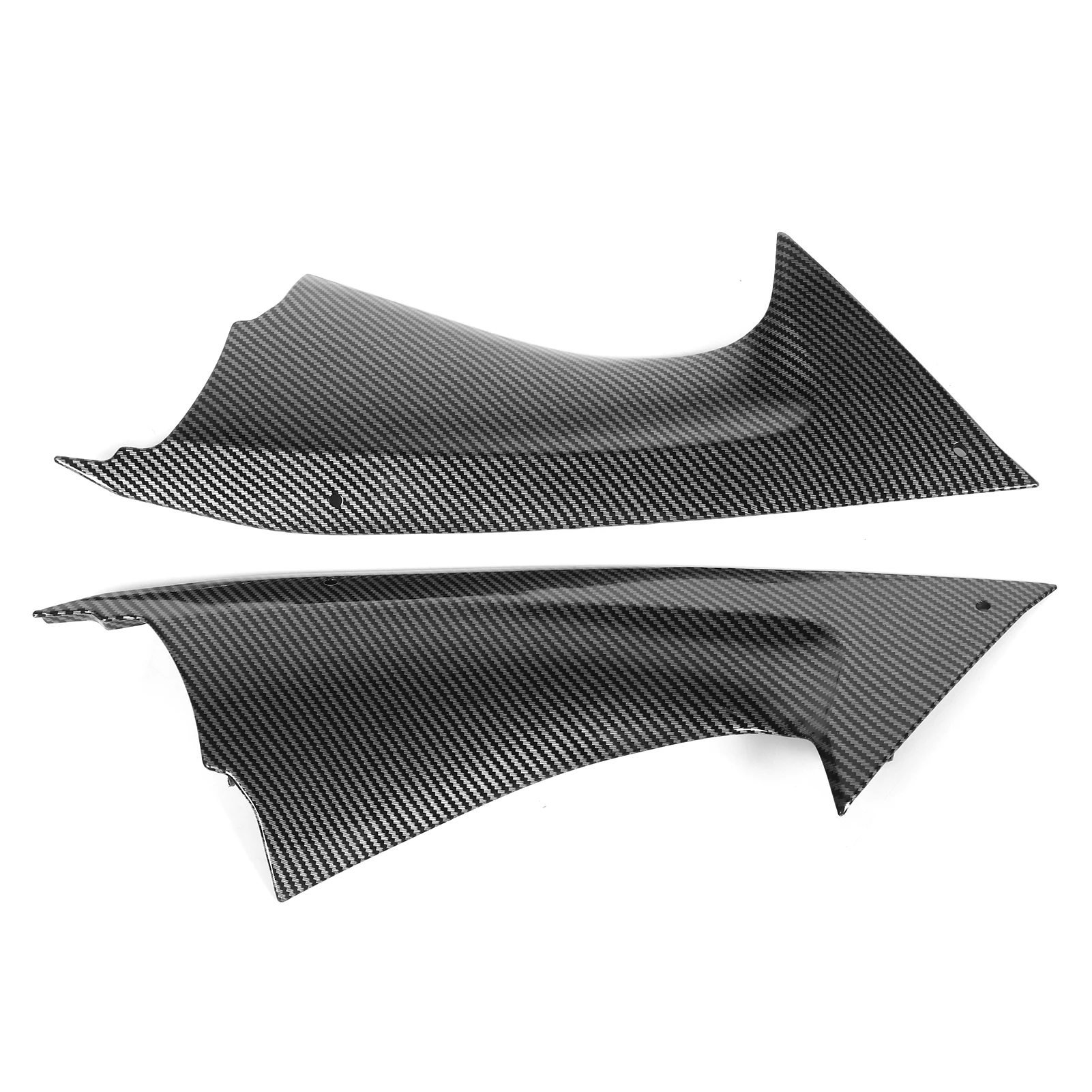 Carbon Fiber  Side Air Duct Cover Fairing Insert Part Fit for  YZF R6 2008‑2016 Motorcycle Fairing Insert Part