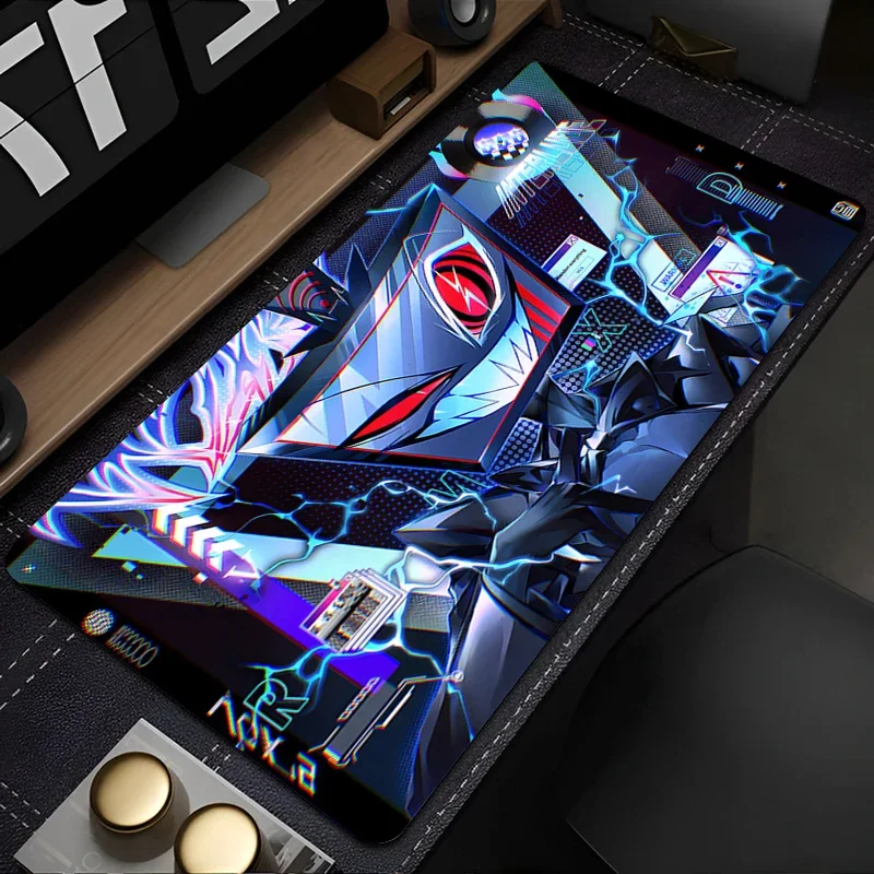 Hazbin Hotel Mauspad Gummi Anti-Rutsch-Computerzubehör Tastaturpad großes Schreibtischunterlage Untersetzer PC Teppich Anime Mousepad XL XXL