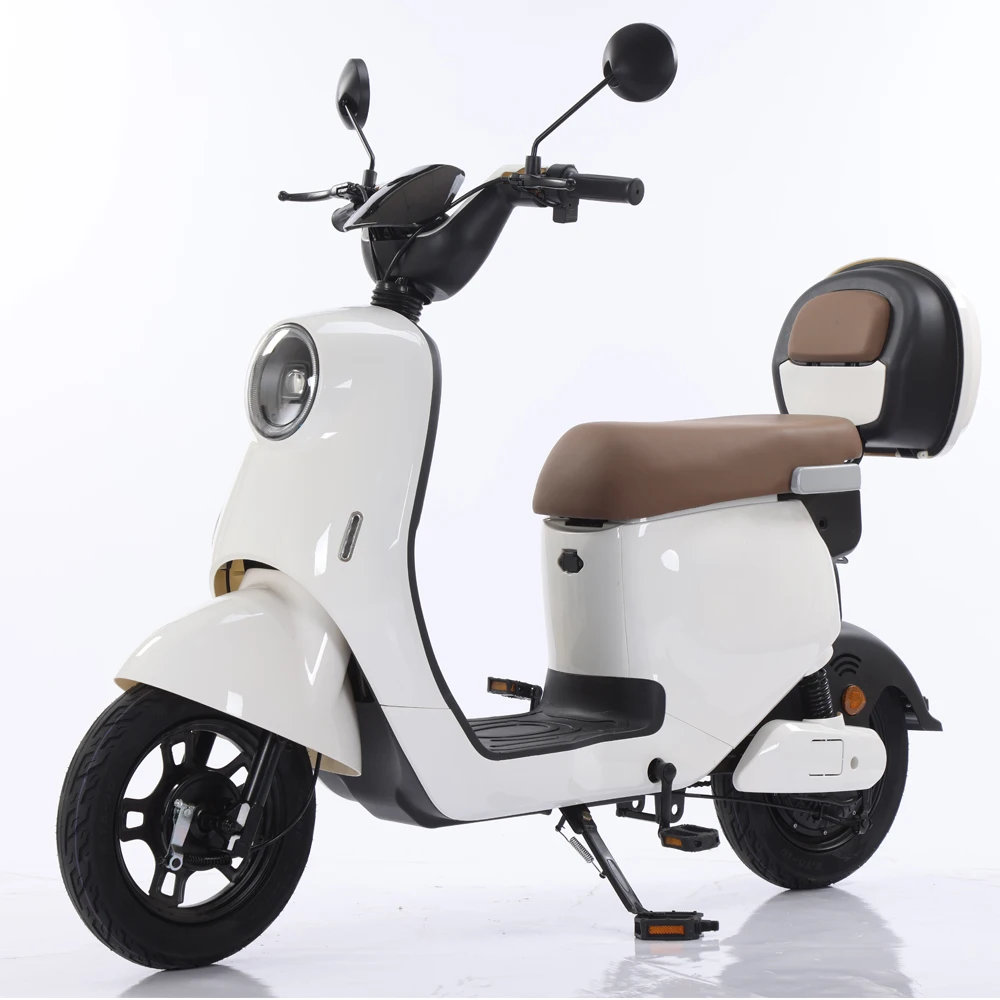 Brand New 60V 500W 3-Speed Adult Leisure Electric Bicycle Smart Electronic Bike Steel Frame Ebike