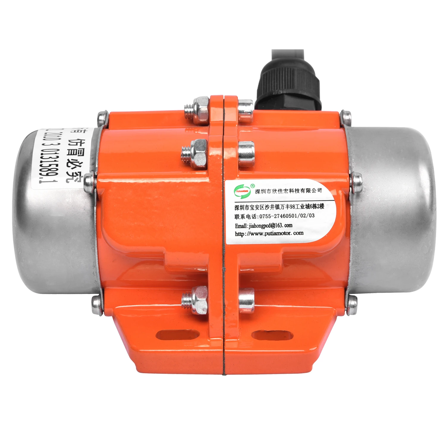 Putian Vibration Motor 100W AC Concrete Vibrator Motors Single Phase 220V /110V For Vibrating Table Screen