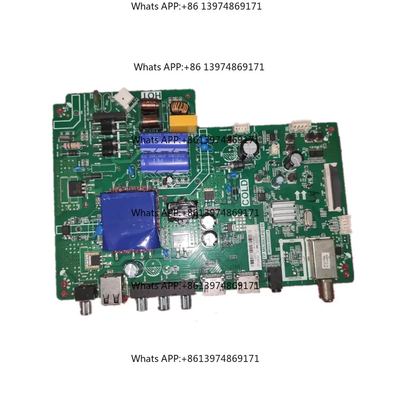 TP.MS3663.PB786 3MS663H0T2A  Three in one TV motherboard 45--57v  or 55---79V  600ma  workiing good
