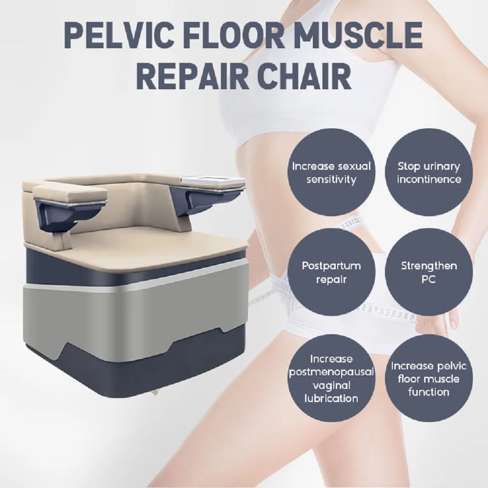 Ems Beckenbodenstuhl Maschine Inkontinenz Muskelreparaturstuhl Ems Happy Chair für Männer und Frauen