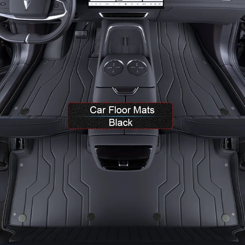 

Для CHANGAN DEEPAL S07 2024-Present Custom Nappa Leather Автомобильный защитный коврик для ног Авто Роскошный водонепроницаемый напольный коврик Аксессуар