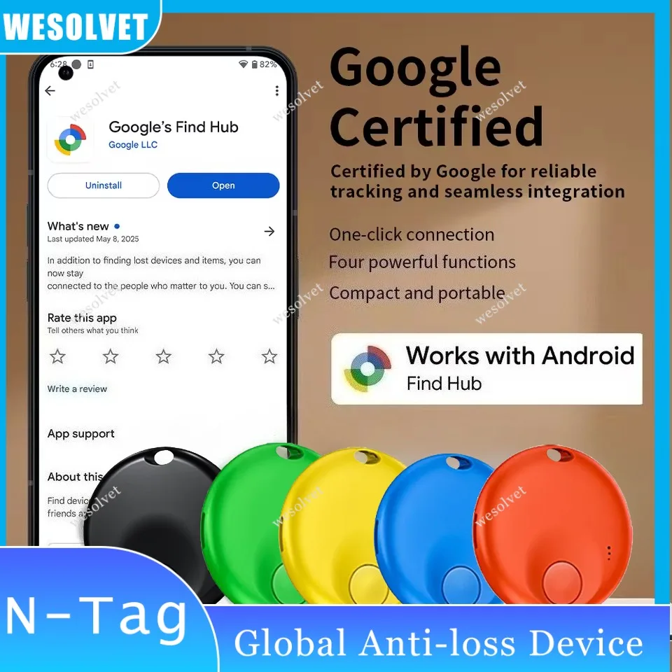 

Tracker Tag For Google Find Hub Android Smart Activity Tracker Wearable Devices Android Finder Car Smart Electronics