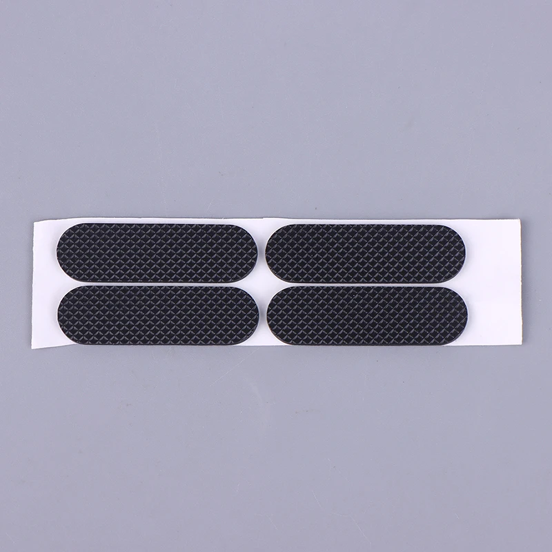 1.8mm Thickness 4PCS Black Anti-slip Self-adhesive Rubber Feet, Silicone Shockproof Protective Pad For Cabinet Keyboard Base