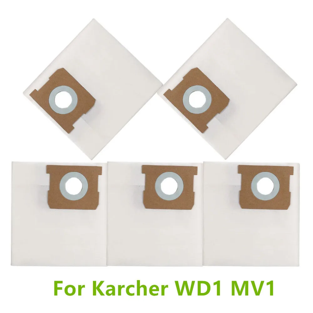 Para Karcher WD1 bolsas de polvo bolsa de basura para Karcher MV1 piezas de aspiradora húmeda y seca