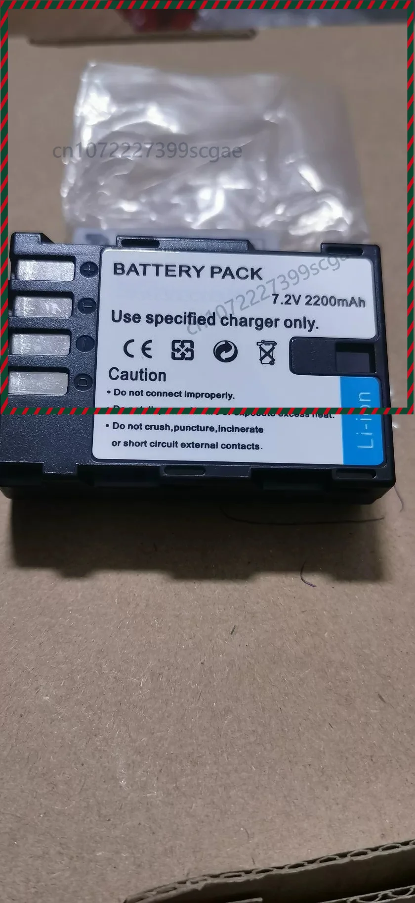 2pcs For DMW-BLF19E Replacement Battery For Panasonic Sigma SDQ BP-61 DMC-GH3 GH4 GH5 GH5S G9L