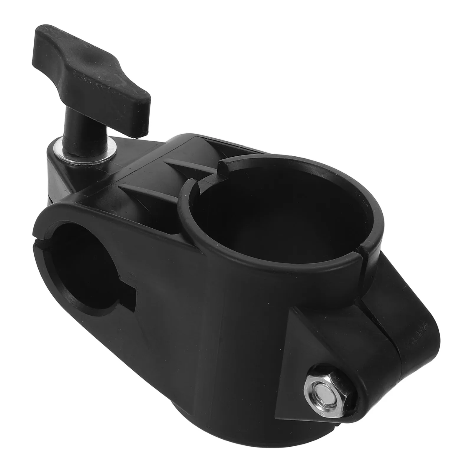 Electronic Drum Rack Clamp 22Mm Drum Hardware Accessories Split Tube Connector T Clamp Wing Nut Knob Easy Installation