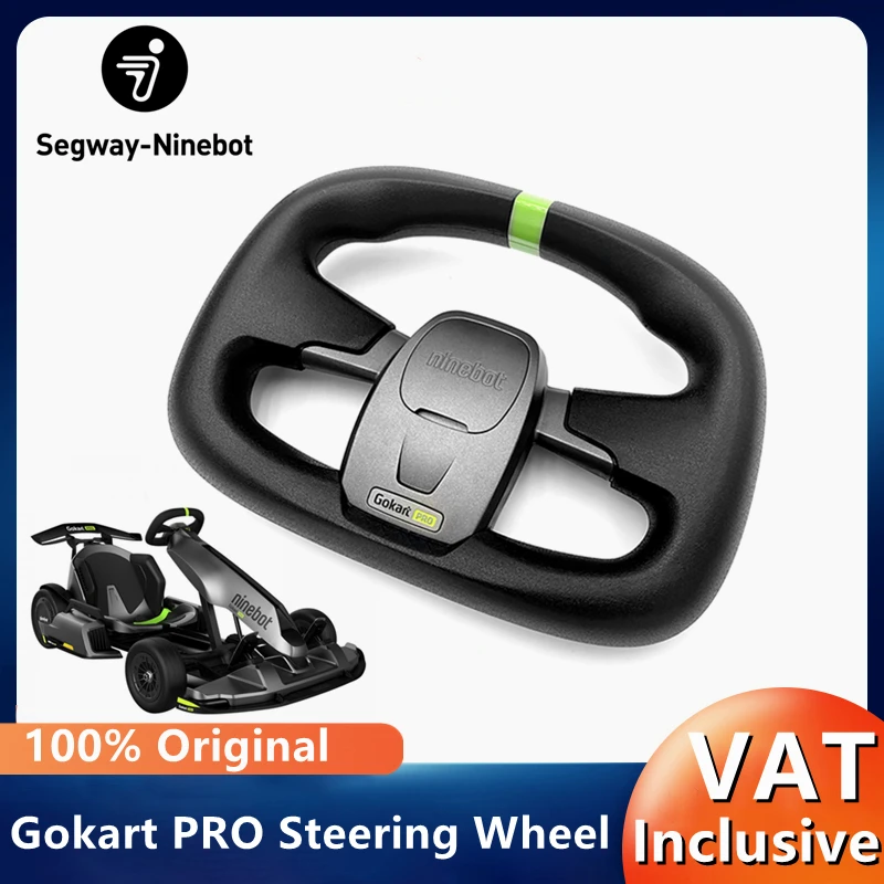 Ninebot by Segway Steering Wheel for Gokart PRO / GoKart Kit High-tractic Steering Wheel Spare Original Accessories