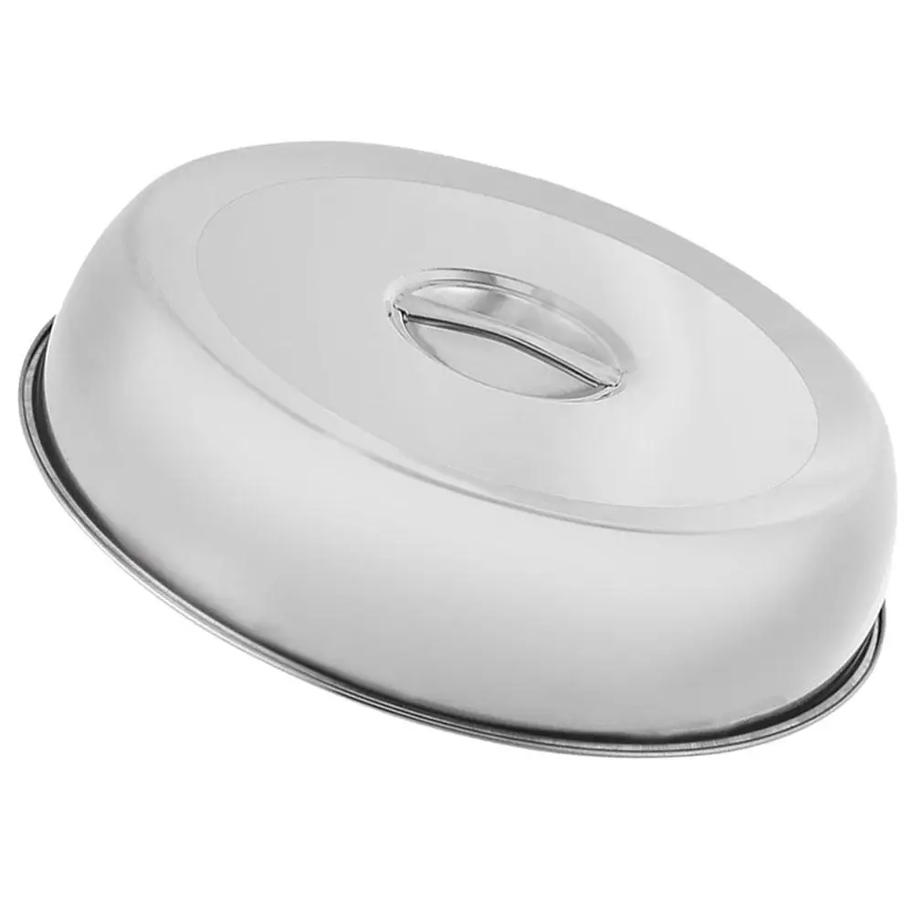 

Steaks Cake Cover Dome Kitchen BBQ Food Lid Protector Frying Pan Serving Stainless Steel Protective Oil-proof