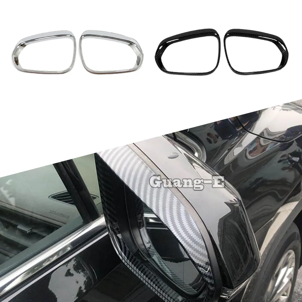 For Lexus RX 200t 300 450h 2016 2017 2018 2019 2020 2021 ABS Chrome Side Rearview Mirror Eyebrow Covers Car Accessories 2Pcs