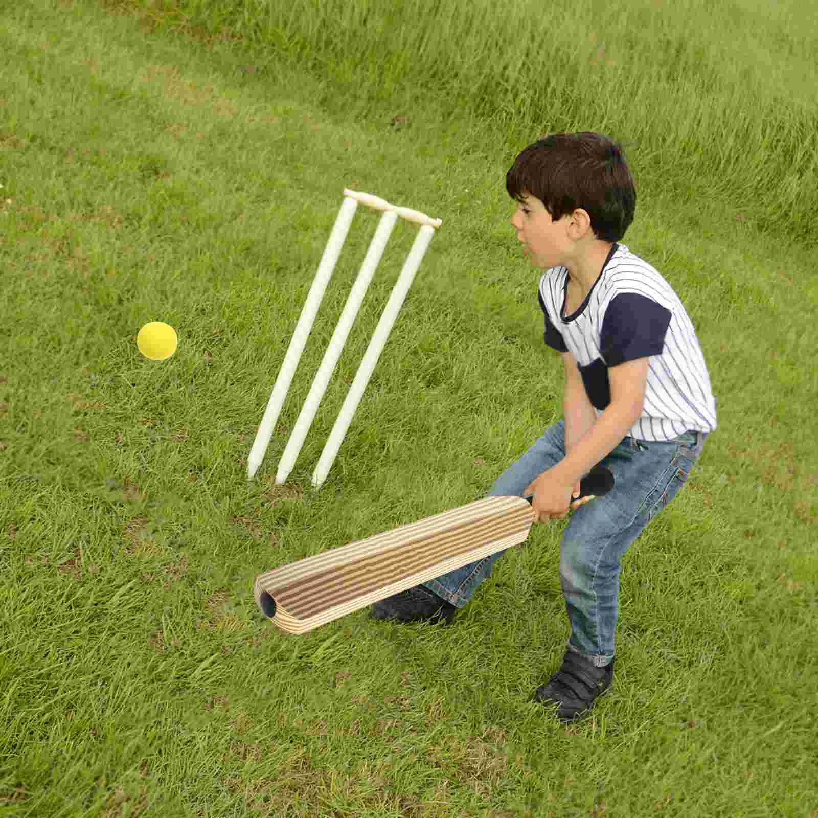 

of Kids Cricket Set Kids Beach Toy Beach Outdoor Sports Game Set Interactive Cricket Game Educational Toy for Kids