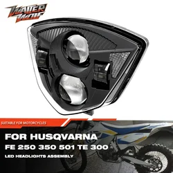 Motorcycle Headlight LED Lamp Assembly For HUSABERG FE 450 570 390 350 501 TE For 125 200 250 300 400 450 525 EXC XCW FREERIDE