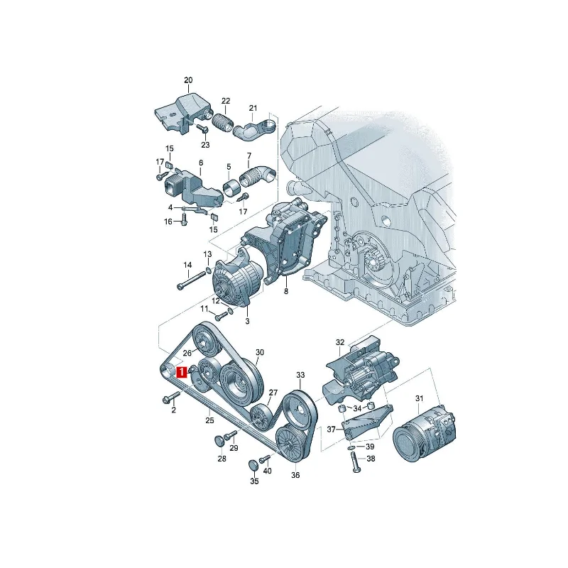 Touareg  Huiteng A8 generator belt tensioner belt tensioner buffer 077903133F/077 903 133 F 077903133G/077 903 133 G