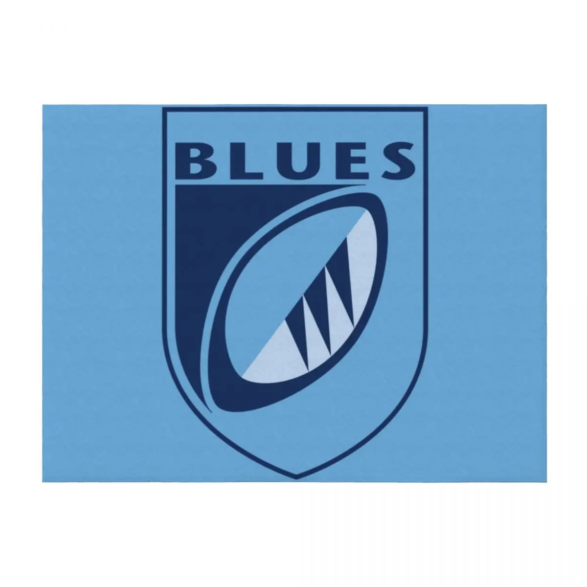 

Cardiff Blues Throw Blanket Heavy Polar Custom Hair Blankets