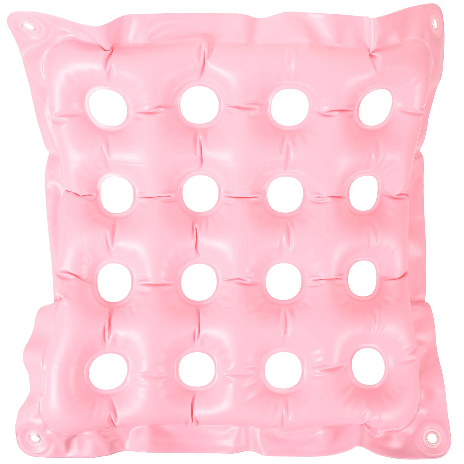 Cojín antiescaras para piñones a presión, cojines para sillas de ruedas, almohadilla portátil para úlceras, colchón rosa, cama alternativa para oficina
