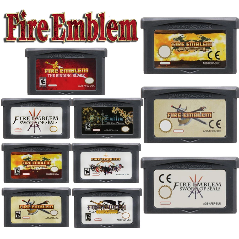 Fire Emblem Series Fire Emblem:The Sacred Stones/The Binding Blade/The Last Promise/Sword of Seals/Requiem/Corrupt Theocracy