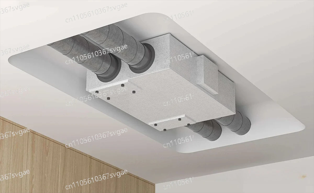 MVHR core motor components low maintenance ventilation office Home ventilation system heat exchanger