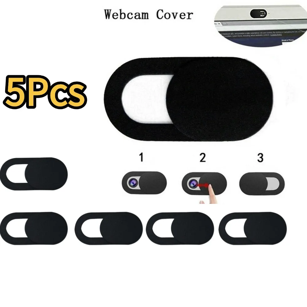 Webcam Cover Shutter Magnet Slider Camera Cover Privacy Protective for iPad Tablet Laptop Pc Camera Phone Lenses Privacy Sticker