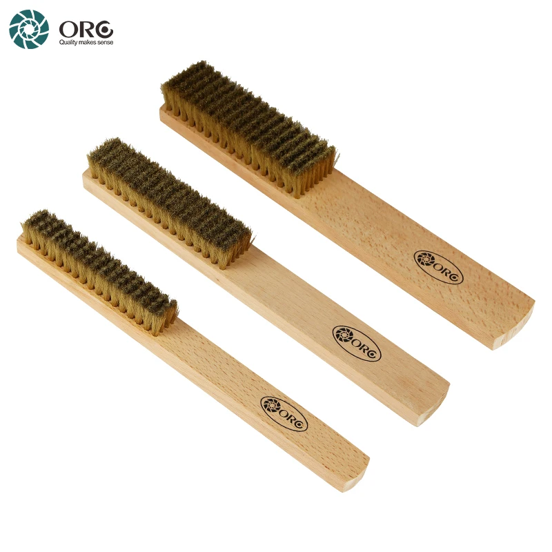 

ORO Best High Density Jewelry Brass Wire Brush 4/6/8/10/12 Row Gold Silver Polish Texturing Hand Tool Rust Remove Cleaning Brush
