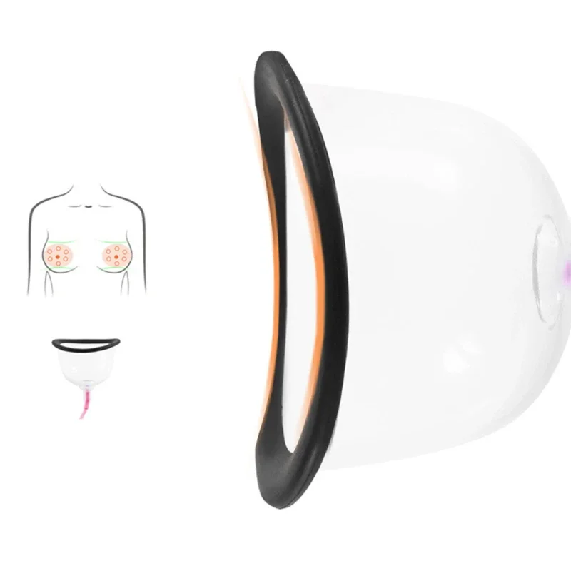 New Portable Breast Augmentation Vacuum Cup, Breast Enhancement Tank, Massager, Enhancement Tank, Pumping Cup