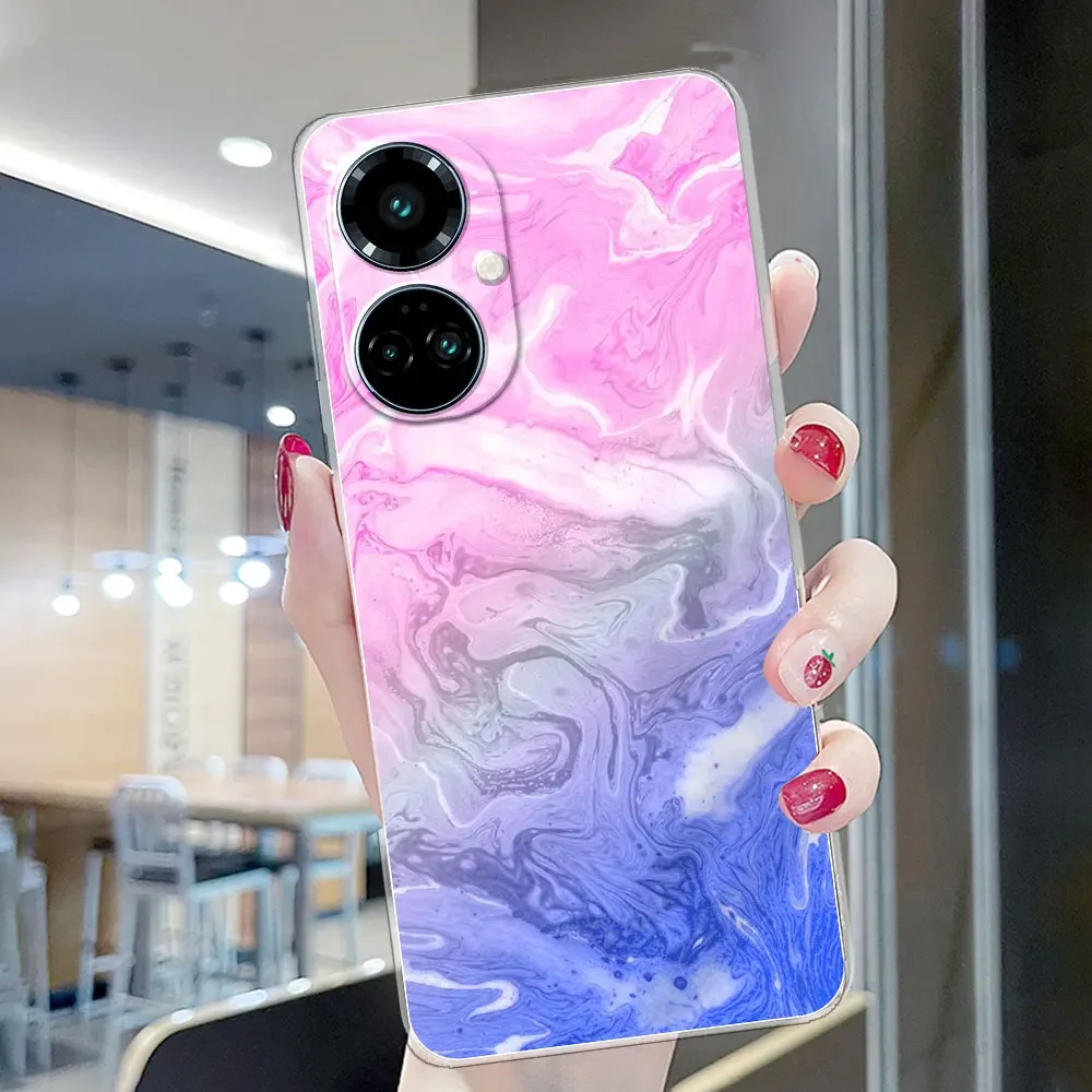 For Tecno Camon 19 Case Marble Candy Transparent Phone Case For Tecno Camon 19 Neo Silicone Back Cover For Tecno Camon 19 Pro