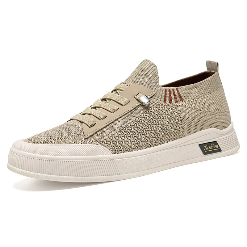 New Summer Men's Shoes Fashionable Shallow Sneakers Versatile Casual Shoes Breathable and Non-smelly Men's Shoes Low Helper