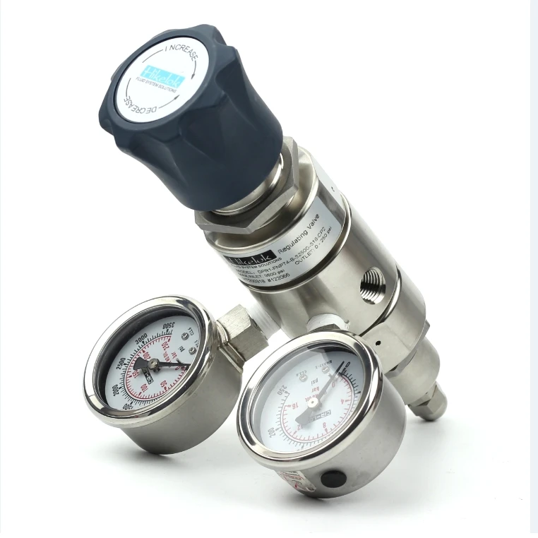 

300 бар Swagelok Type Hikelok Производитель 316 Регулятор давления газа из нержавеющей стали