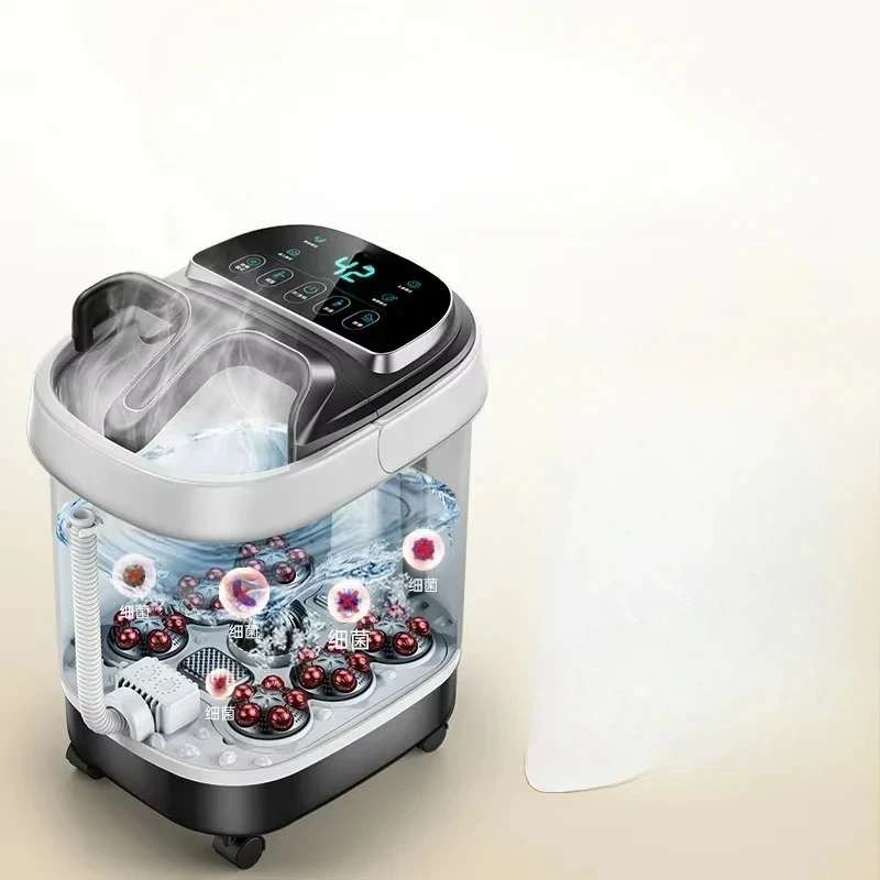 Customizable Foot Bath Electric Heating Household Automatic Massage Constant Temperature Soaking Folding Foot Bath