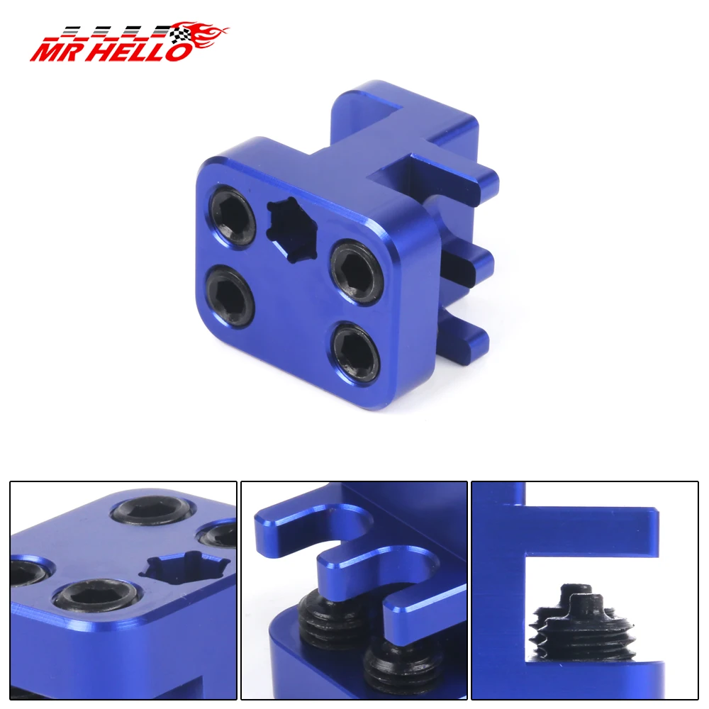 MR08-0675 Aluminum Motorcycle Master Link Press Tool For All 5 Series Chains Accessories Blue