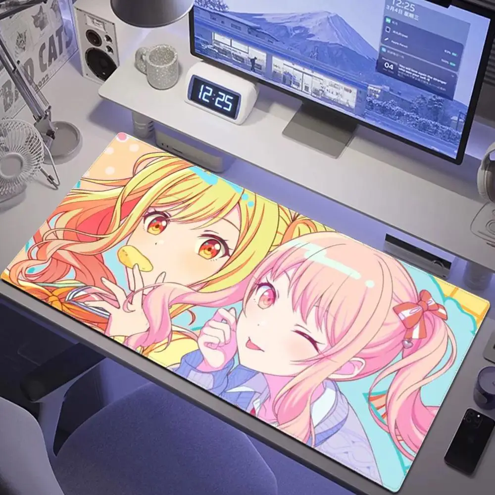 

Anime P-PJSK Mouse Pad Mouse Pad Desk Mouse Pad Cute HD Desk Pad Extended Gaming Keyboard Mats Large XXL Gamer Mousepad 90x40