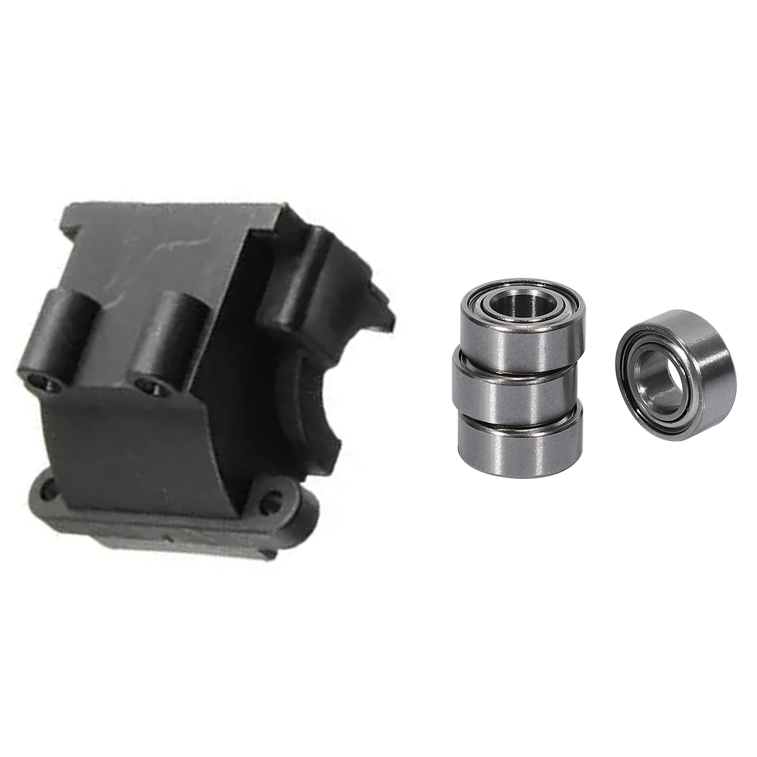 

CYGJ-1X Коробка передач Крышка коробки передач EA1049 для JLB Racing CHEETAH 1/10 и 4 шт. Шарикоподшипник (5X10X4MM) BE002