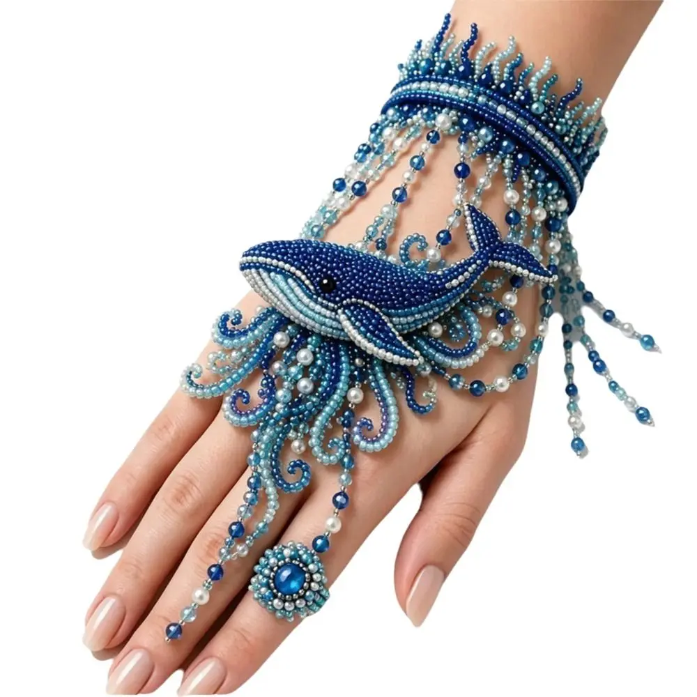 Animal Design Animal Shaped Bracelet Beginner-Friendly Beaded Animal Kits Beaded Bracelet Kit Hand Jewelry Craft