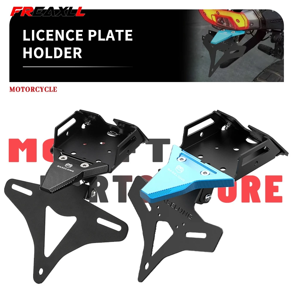 

NEW Rear License Plate Holder Bracket For CFMOTO CF 675SR-R 675 SRR 675NK 675SR 2024-2026 2025 Motorcycle Short Tail Accessories